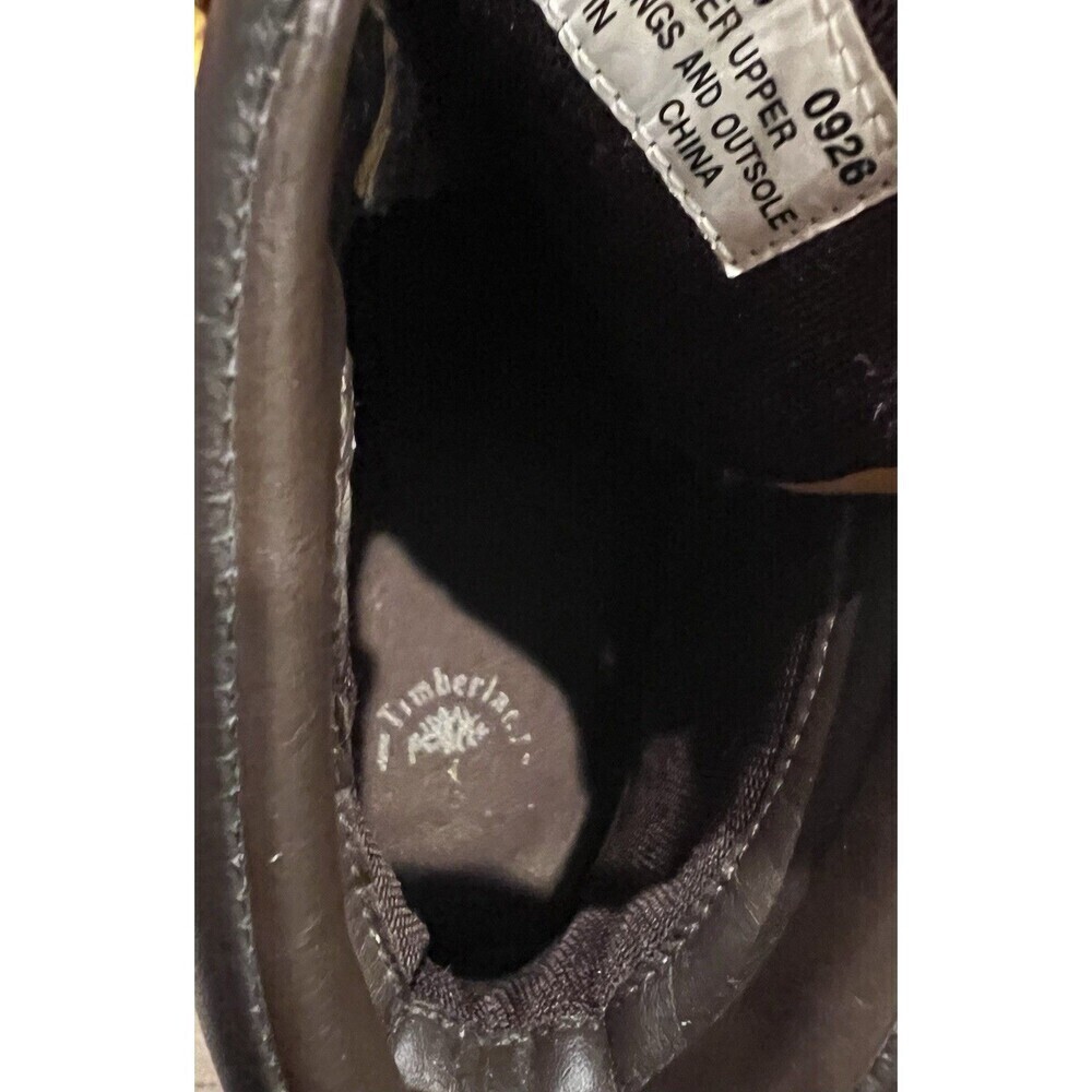 Timberland Women’s Ankle Wedge Premium Wheat Leather Boots Size 7 - Picture 9 of 9